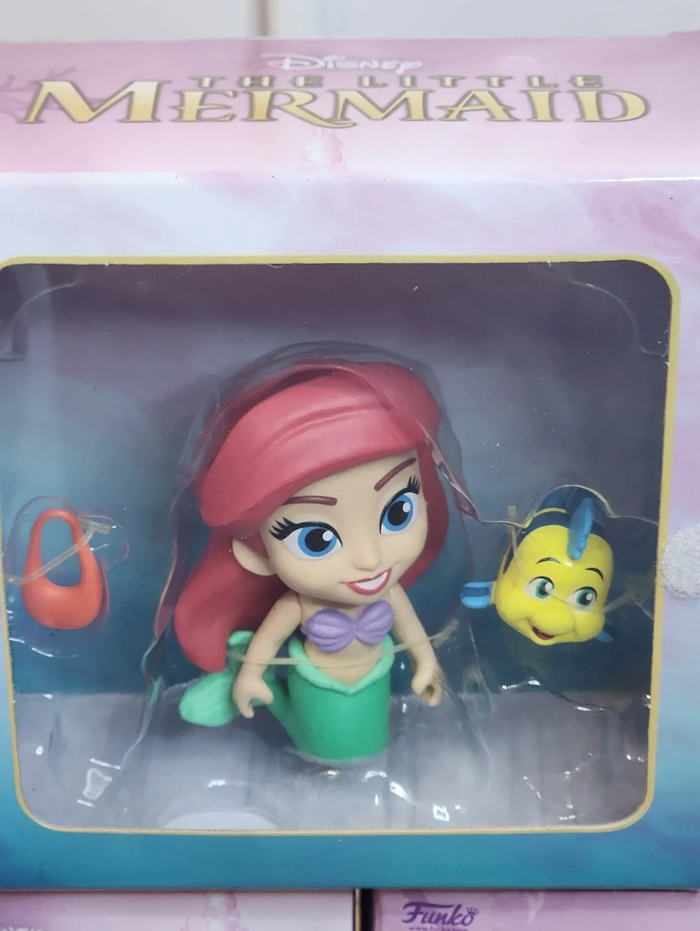 New Funko 5-Star The Little Mermaid Vinyl Figures Bundle, Ariel x2, Ursula